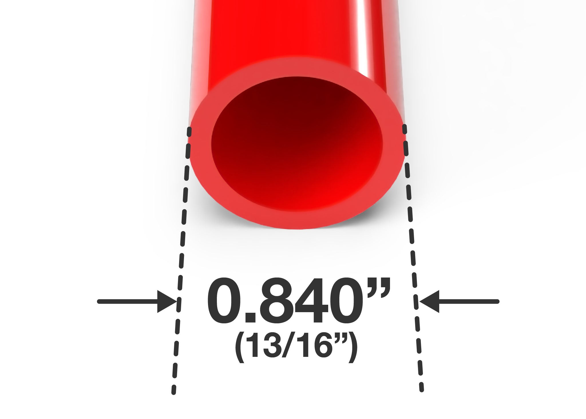 1/2 Inch Size Furniture Grade PVC Pipe - FORMUFIT