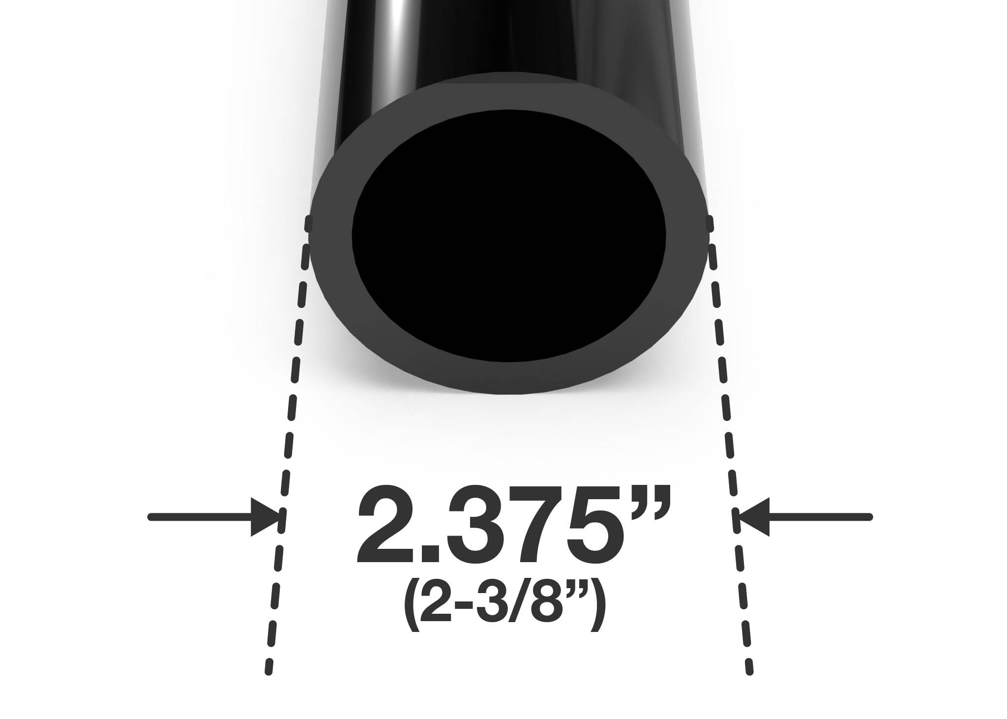 2 Inch Size Furniture Grade PVC Pipe - FORMUFIT