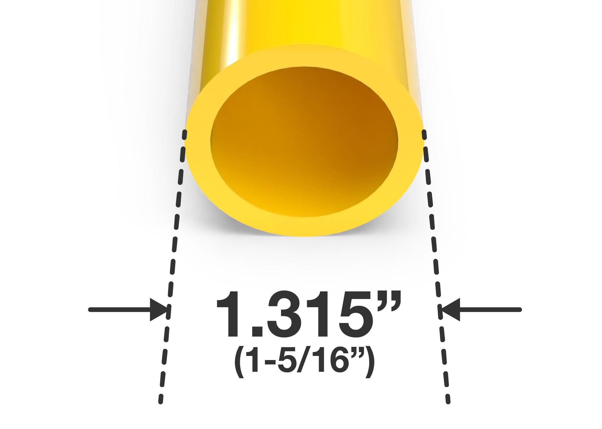 1 inch Size Furniture Grade PVC Pipe - FORMUFIT