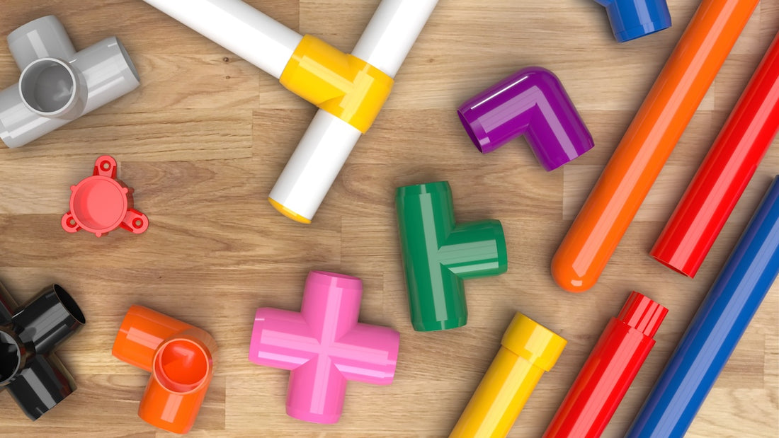 Color PVC Pipe & Fittings | FORMUFIT Furniture Grade