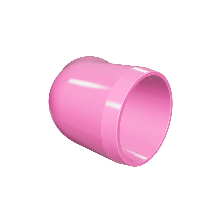 Load 3D model into Gallery viewer, 1 in. 45 Degree PVC Elbow Fitting, Furniture Grade - Pink
