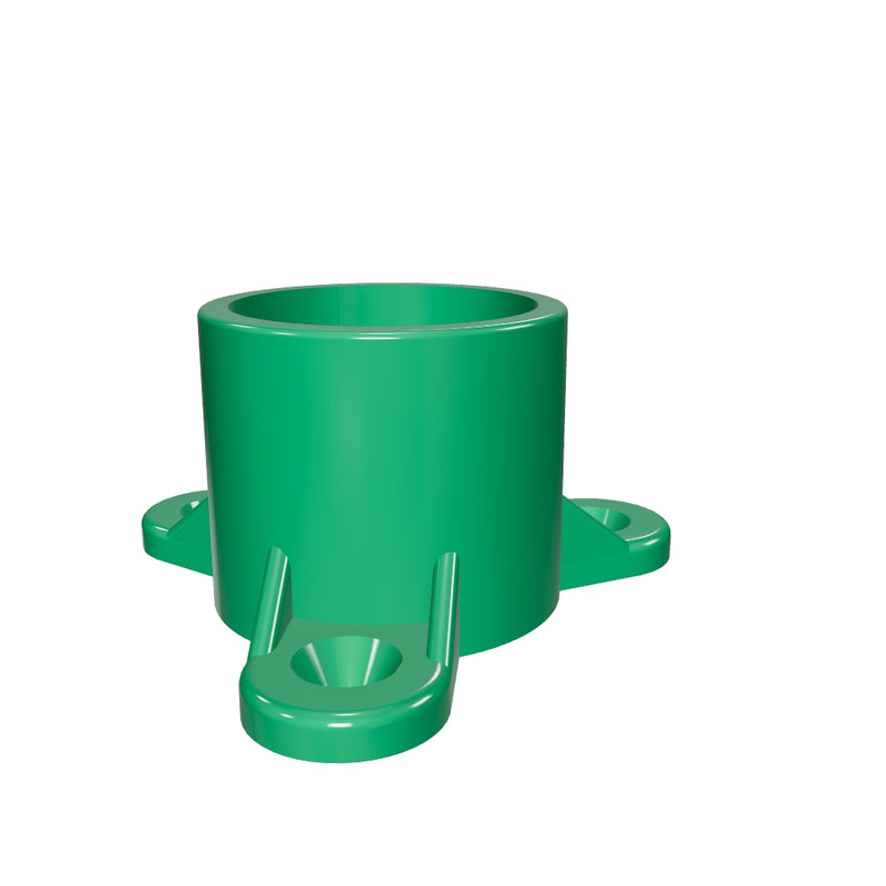 Load 3D model into Gallery viewer, 1 in. PVC Table Cap, Furniture Grade - Green
