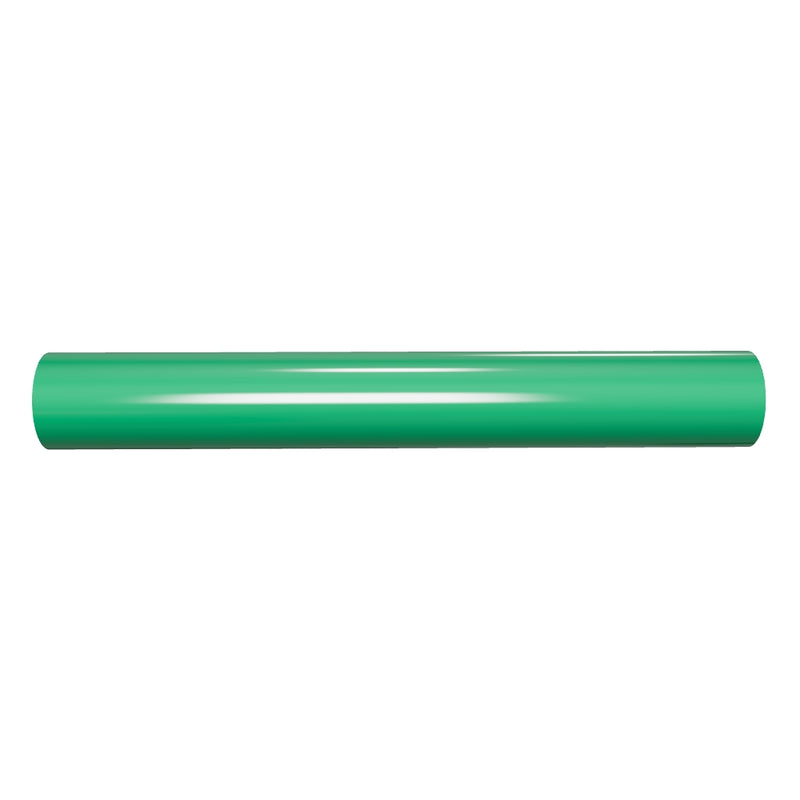 Load 3D model into Gallery viewer, 1 in. PVC Pipe - Sch 40, Furniture Grade  - Green

