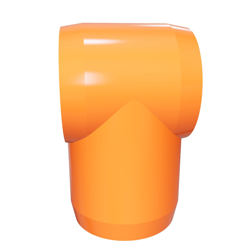 Load 3D model into Gallery viewer, 1 in. Slip Sling PVC Tee, Furniture Grade - Orange

