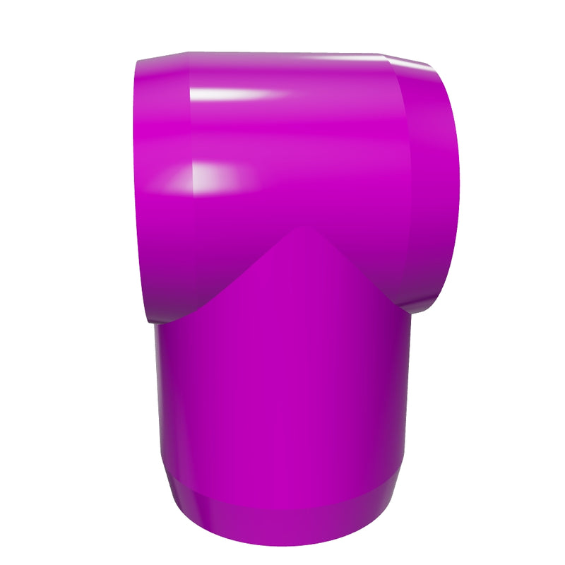 Load 3D model into Gallery viewer, 1 in. Slip Sling PVC Tee, Furniture Grade - Purple
