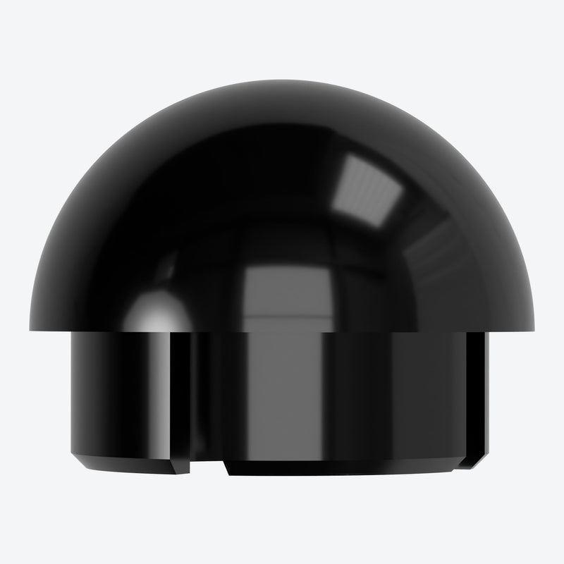 Load image into Gallery viewer, 1-1/4 in. Internal Ball Cap - Furniture Grade PVC - Black - FORMUFIT
