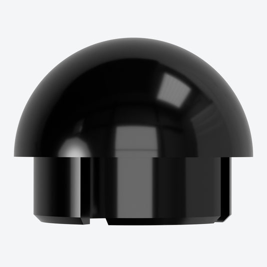1-1/4 in. Internal Ball Cap - Furniture Grade PVC - Black - FORMUFIT