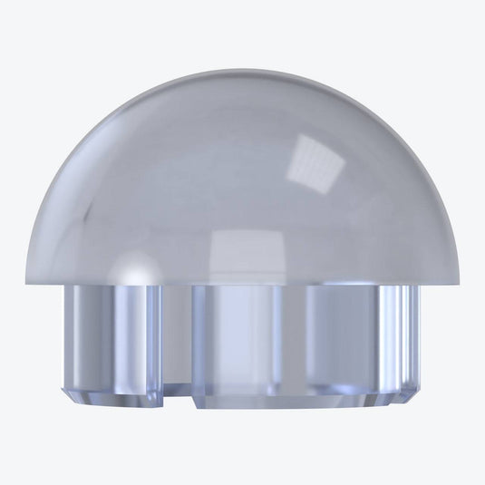 1-1/4 in. Internal Ball Cap - Furniture Grade PVC - Clear - FORMUFIT