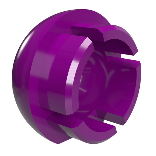 1-1/4 in. Internal Ball Cap - Furniture Grade PVC - Purple - FORMUFIT