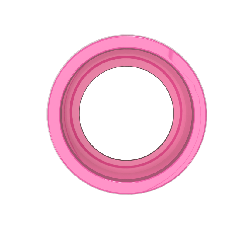 Load image into Gallery viewer, 1/2 in. External Furniture Grade PVC Coupling - Pink - FORMUFIT
