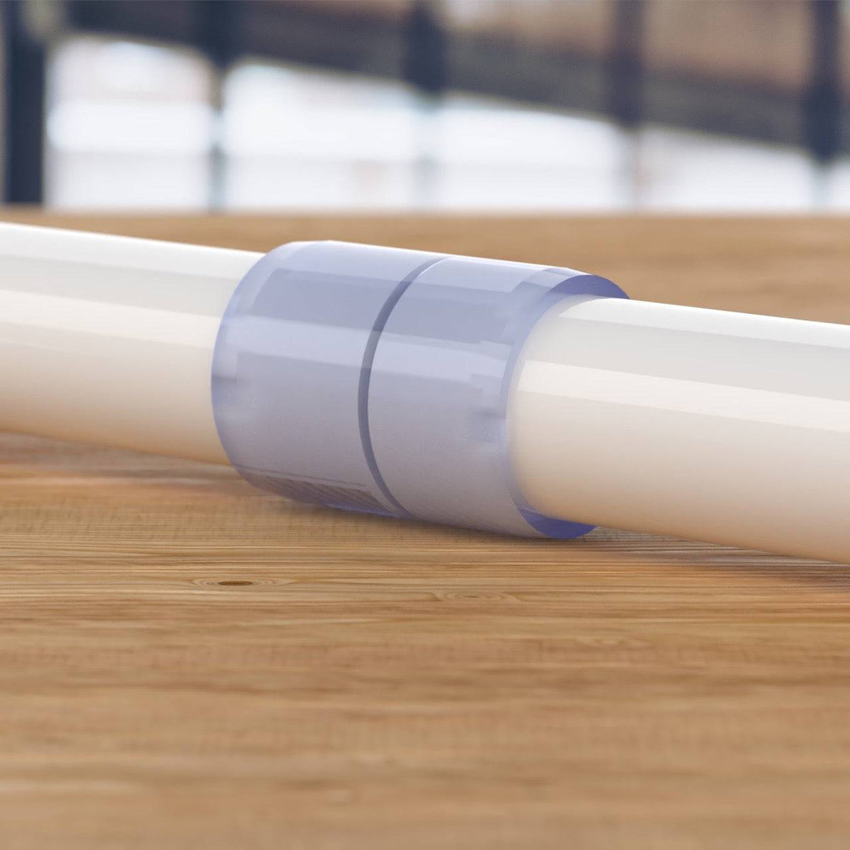 Clear External PVC Couplings | Furniture Grade Fittings – FORMUFIT