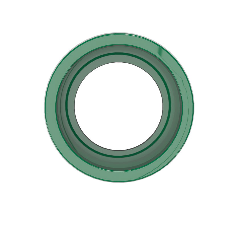Load image into Gallery viewer, 1 in. External Furniture Grade PVC Coupling - Green - FORMUFIT
