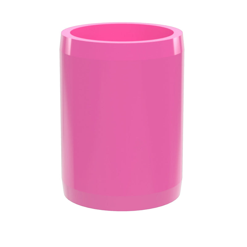 Load image into Gallery viewer, 3/4 in. External Furniture Grade PVC Coupling - Pink - FORMUFIT
