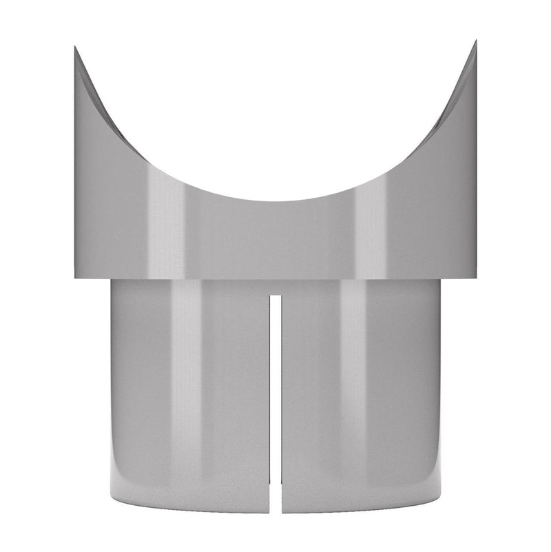 Load image into Gallery viewer, 1 in. Fishmouth Furniture Grade PVC Adapter - Gray - FORMUFIT
