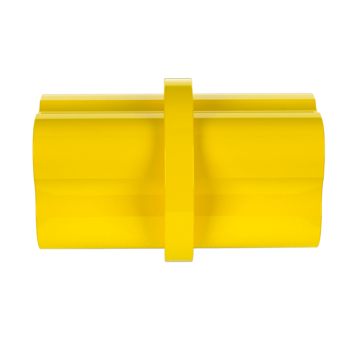 1-1/4 in. Internal Furniture Grade PVC Coupling - Yellow | FORMUFIT
