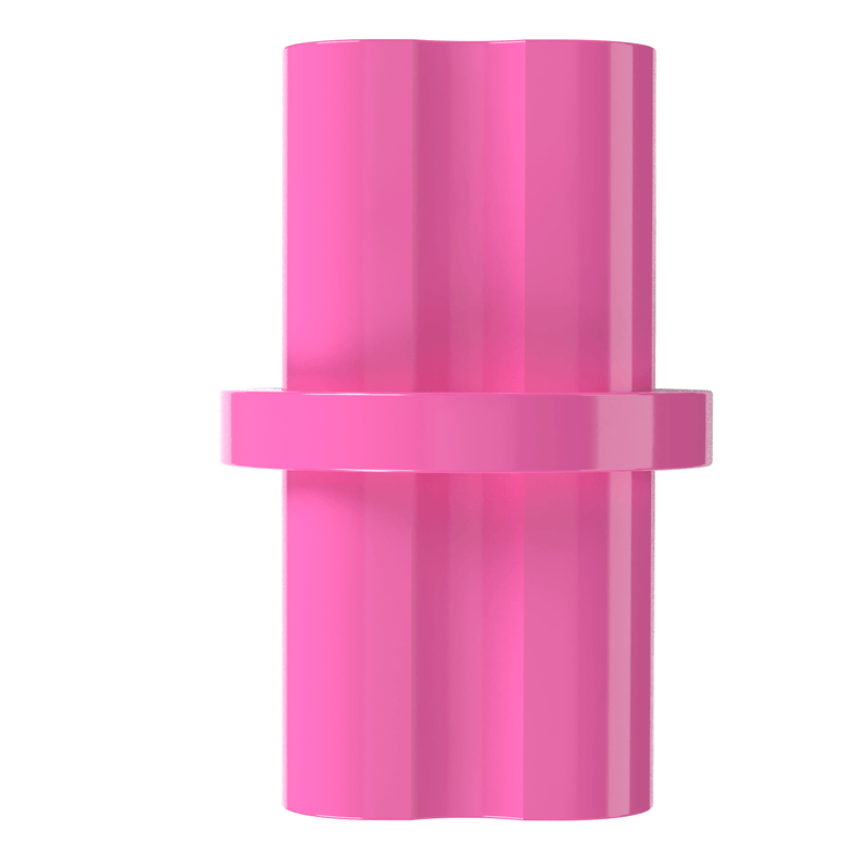 Load image into Gallery viewer, 1/2 in. Internal Furniture Grade PVC Coupling - Pink - FORMUFIT
