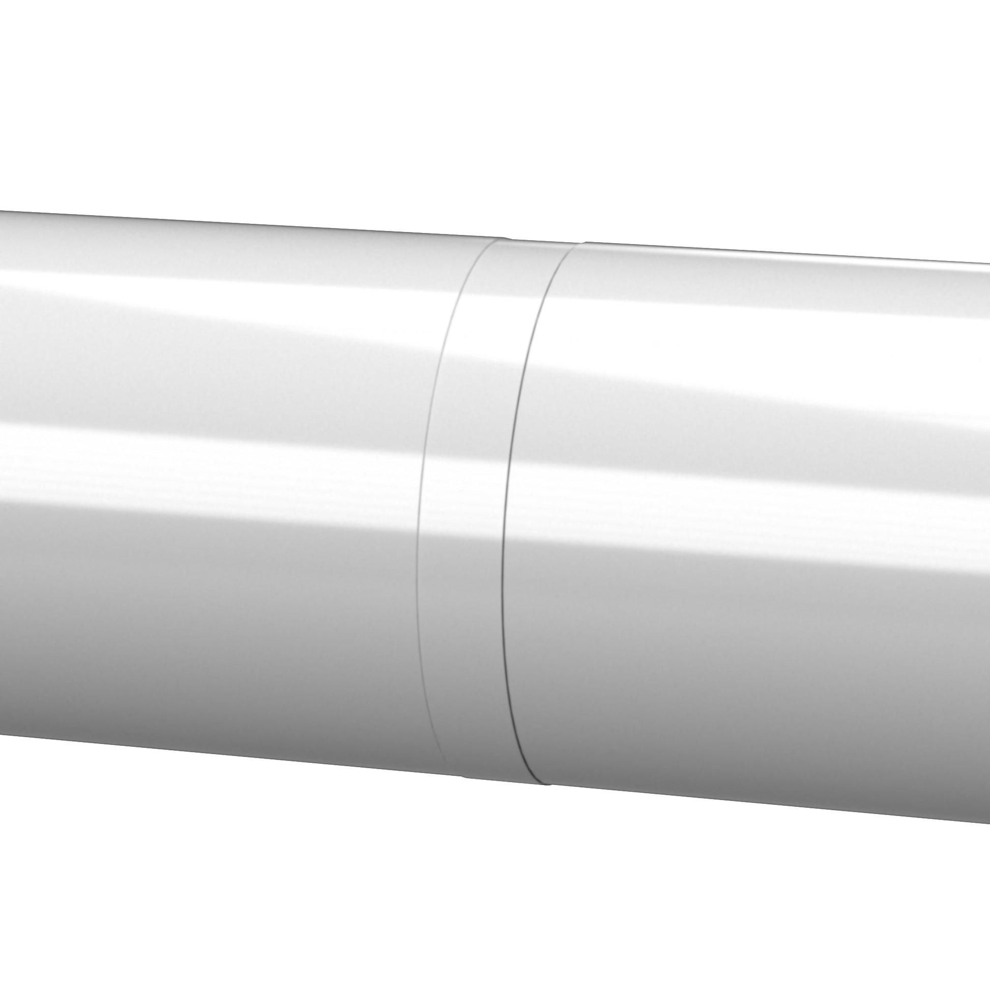 1 in. Internal Furniture Grade PVC Coupling - Gray - FORMUFIT