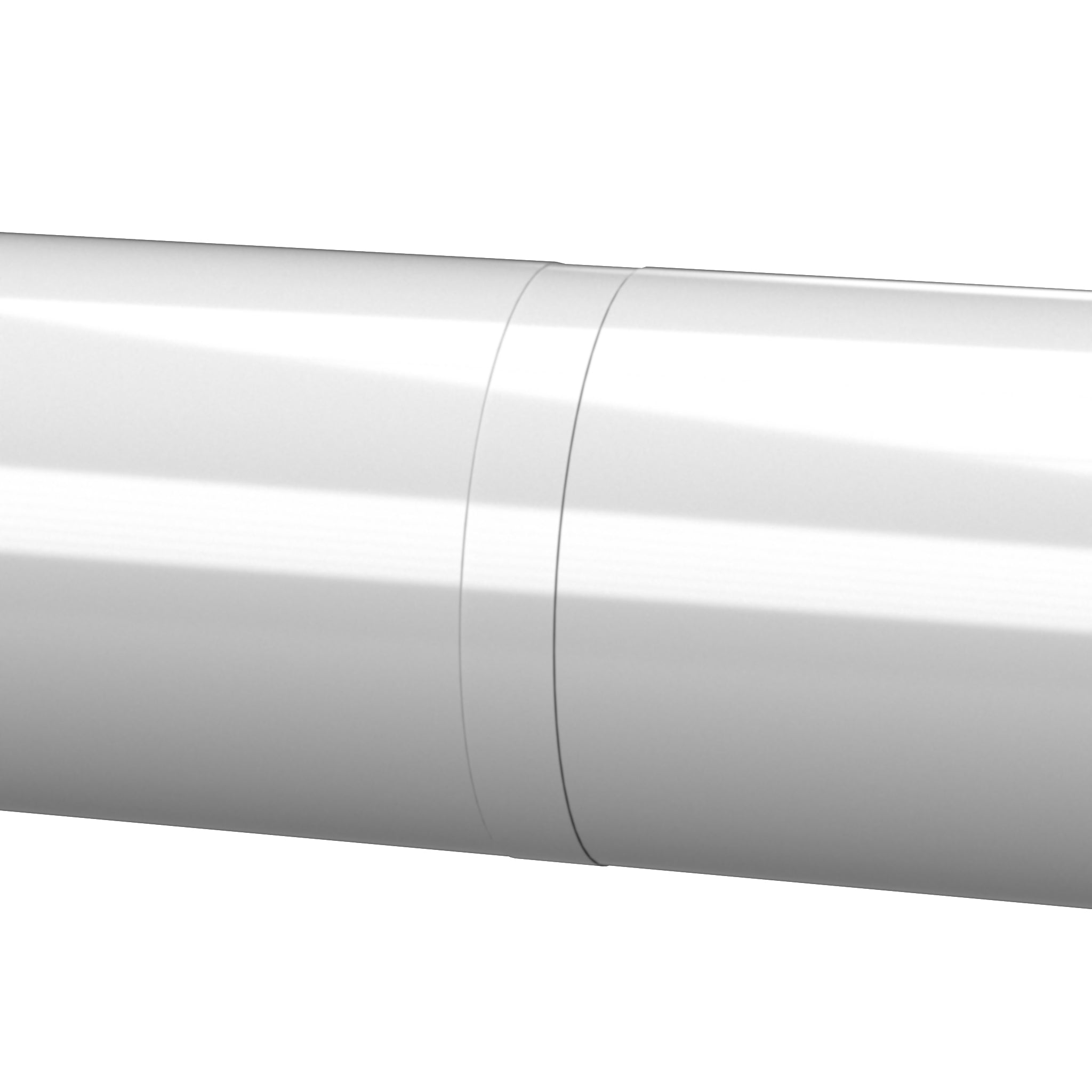 1 in. Internal Furniture Grade PVC Coupling - Gray - FORMUFIT