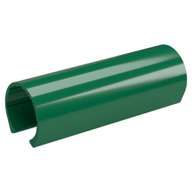1-1/4 in. x 4 in. PipeClamp PVC Material Snap Clamp - Green - FORMUFIT