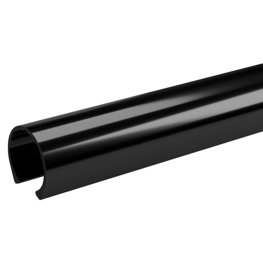 1 in. x 40 in. PipeClamp PVC Material Snap Clamp - Black - FORMUFIT