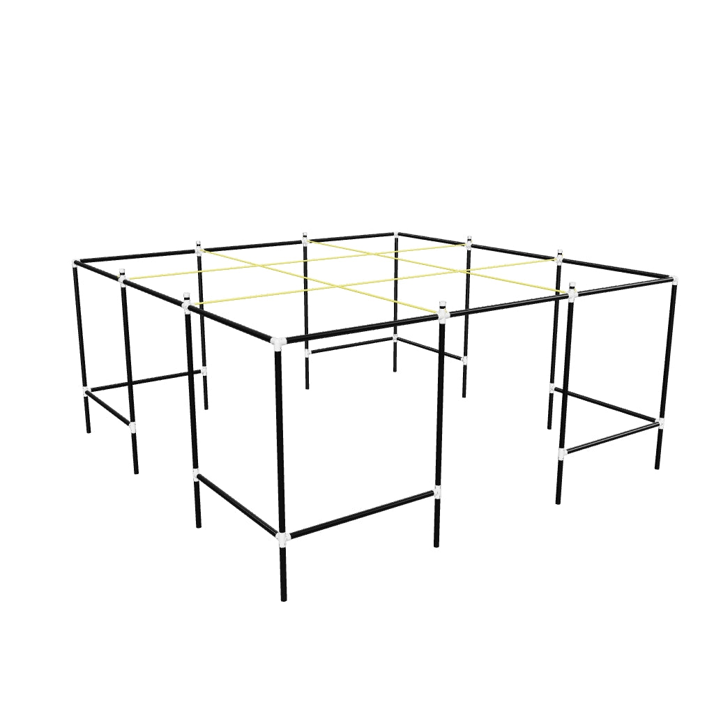 PVC 9-Square Game Plan - DIY PVC Project Plan | FORMUFIT