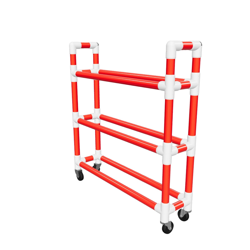 Load 3D model into Gallery viewer, PVC Athletic Ball Storage Cart Plan
