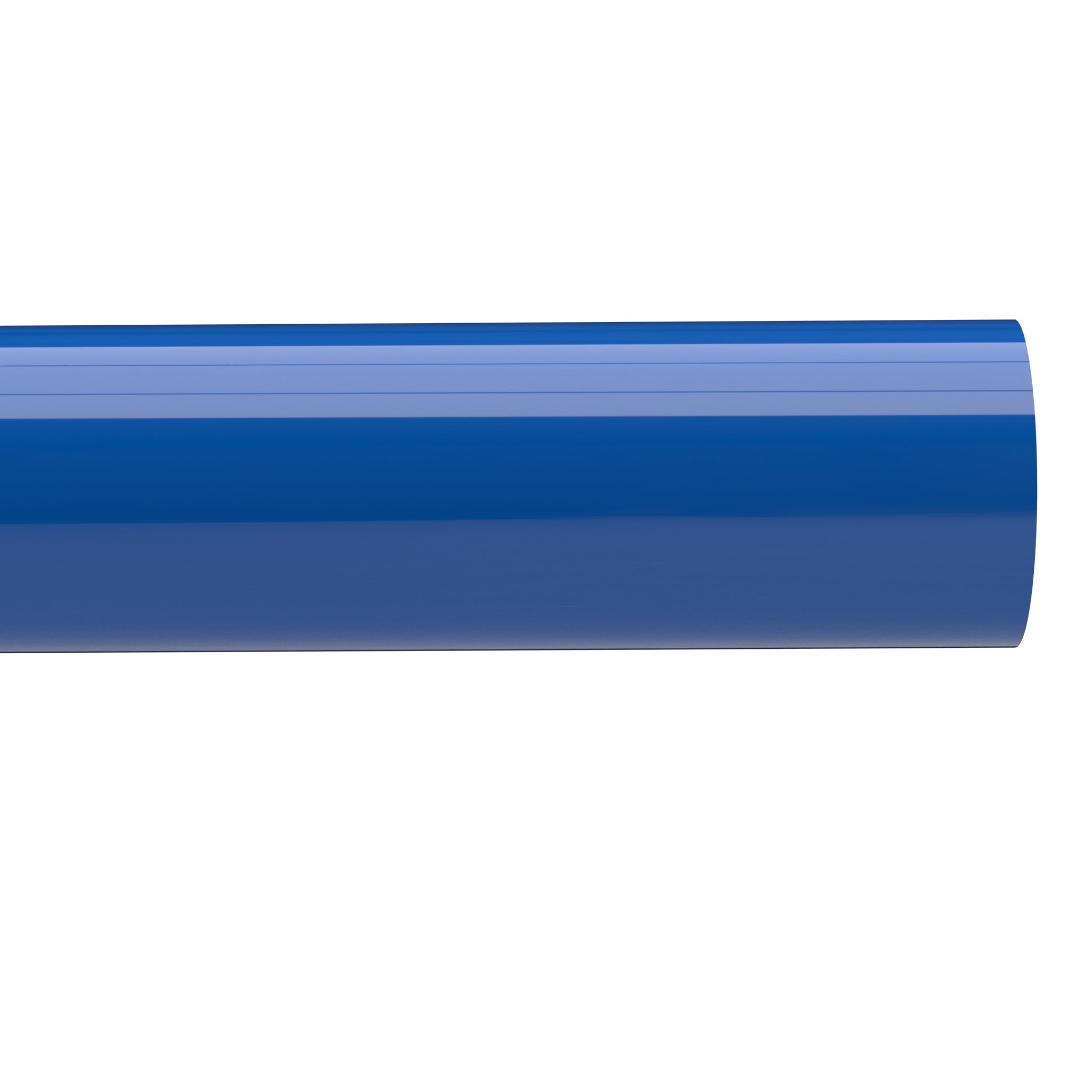 1/2 in. Sch 40 Furniture Grade PVC Pipe - Blue - FORMUFIT