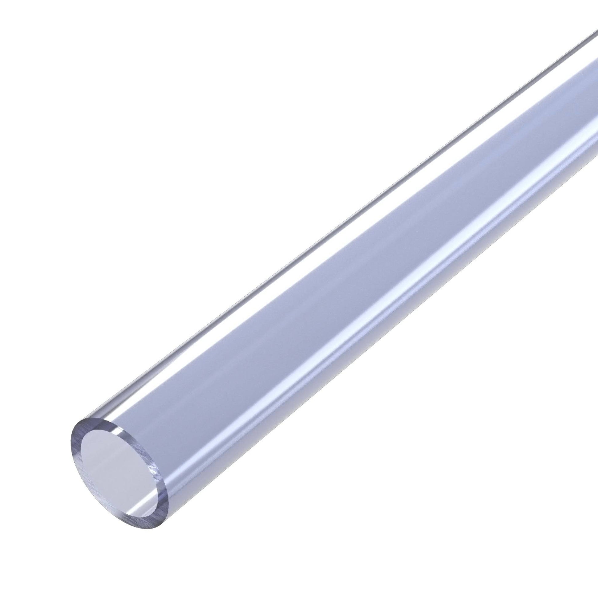 1/2 in. Sch 40 Furniture Grade PVC Pipe - Clear - FORMUFIT