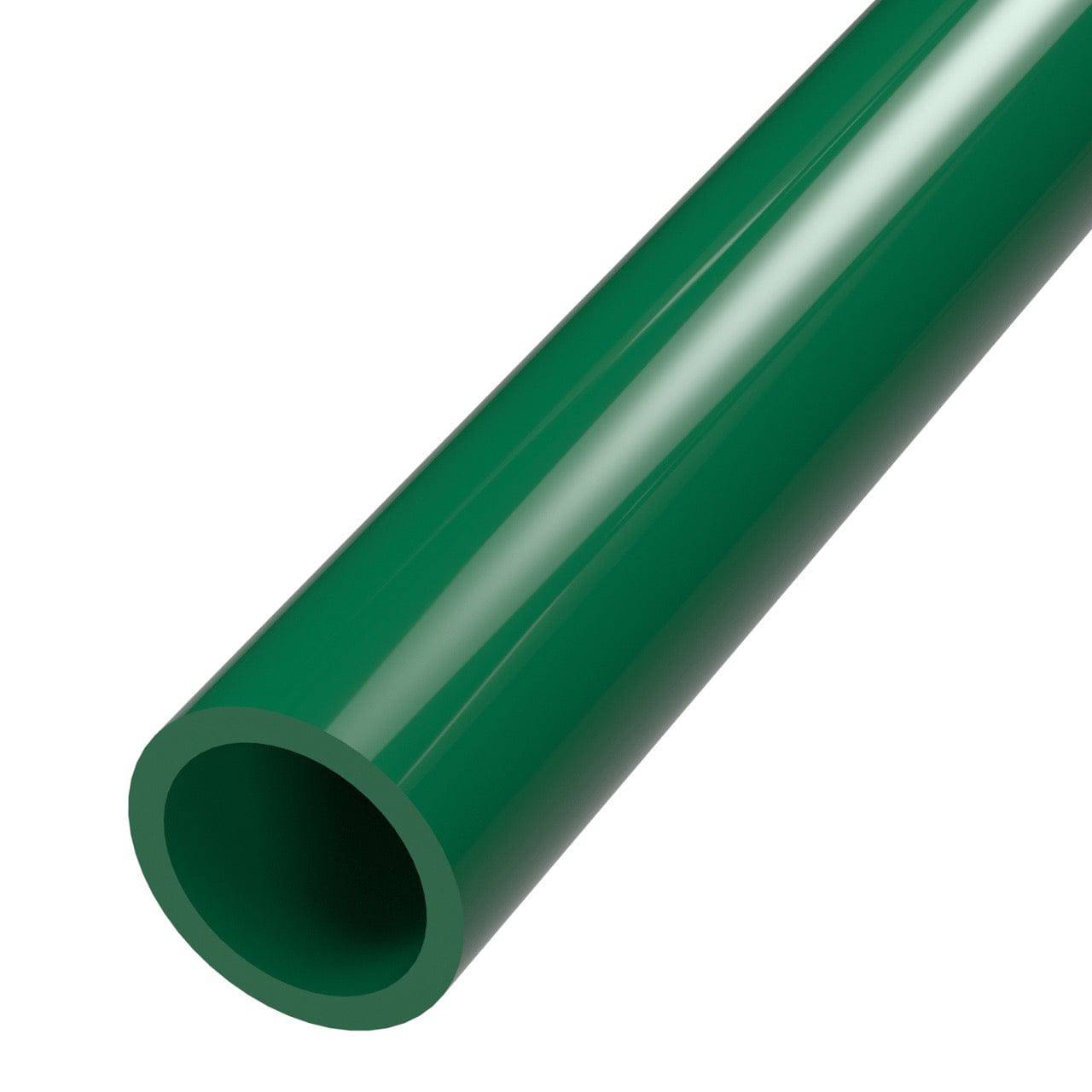 1 in. Sch 40 Furniture Grade PVC Pipe - Green - FORMUFIT