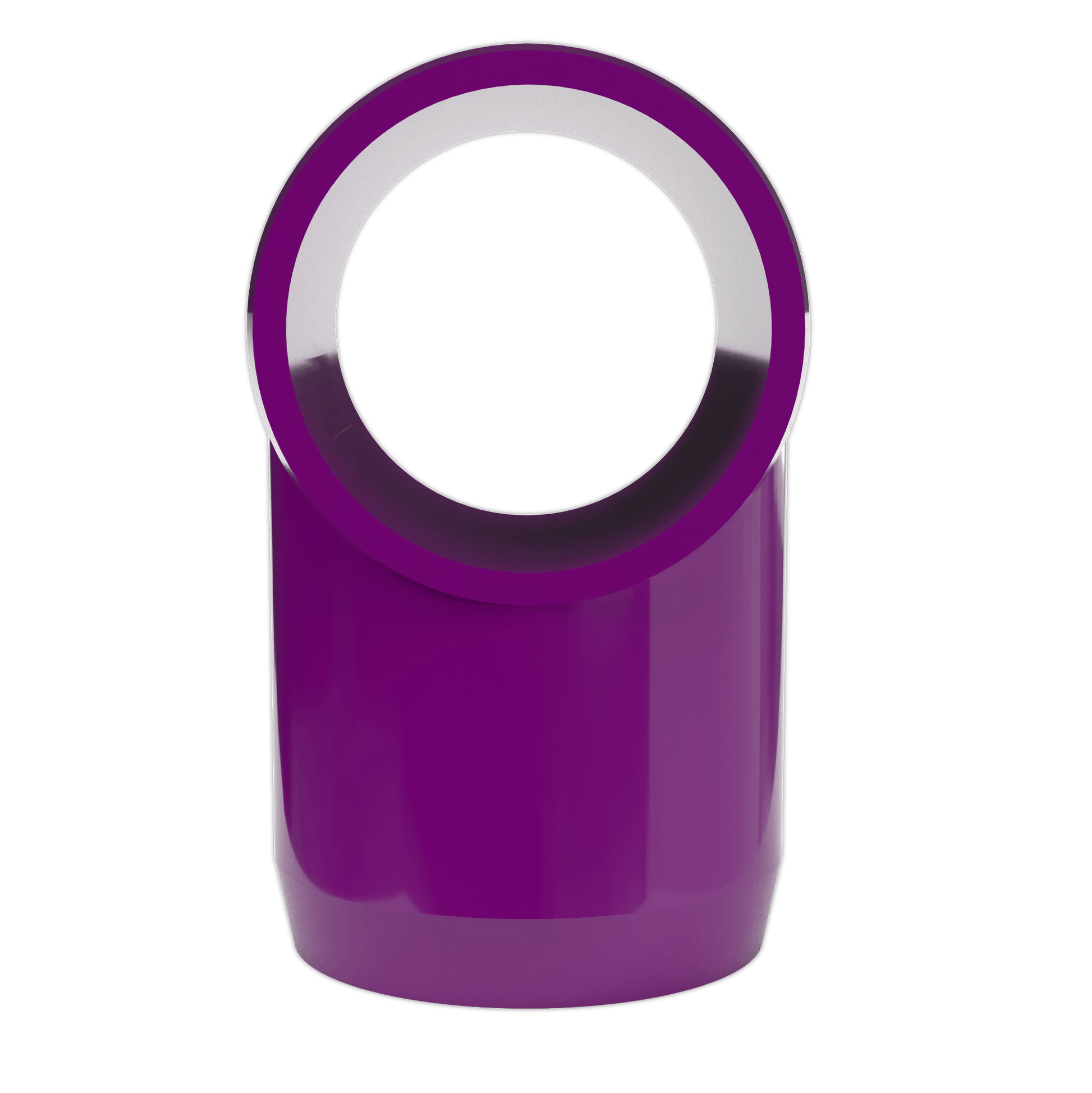 1-1/4 in. Slip Sling Furniture Grade PVC Tee - Purple - FORMUFIT