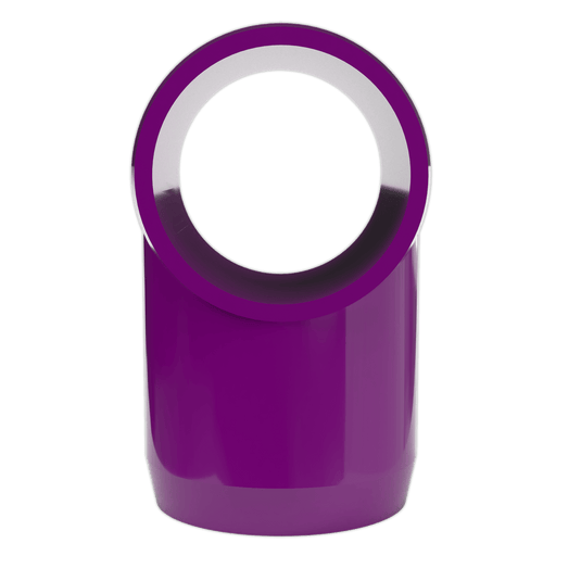 1 in. Slip Sling Furniture Grade PVC Tee - Purple - FORMUFIT