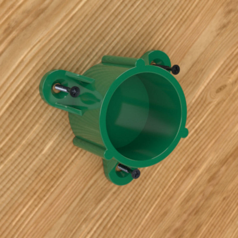 Load image into Gallery viewer, 1-1/2 in. Table Screw Furniture Grade PVC Cap - Green - FORMUFIT
