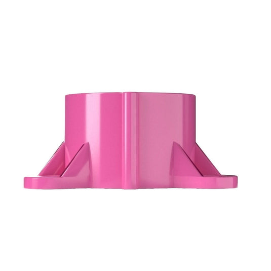 1-1/2 in. Table Screw Furniture Grade PVC Cap - Pink - FORMUFIT