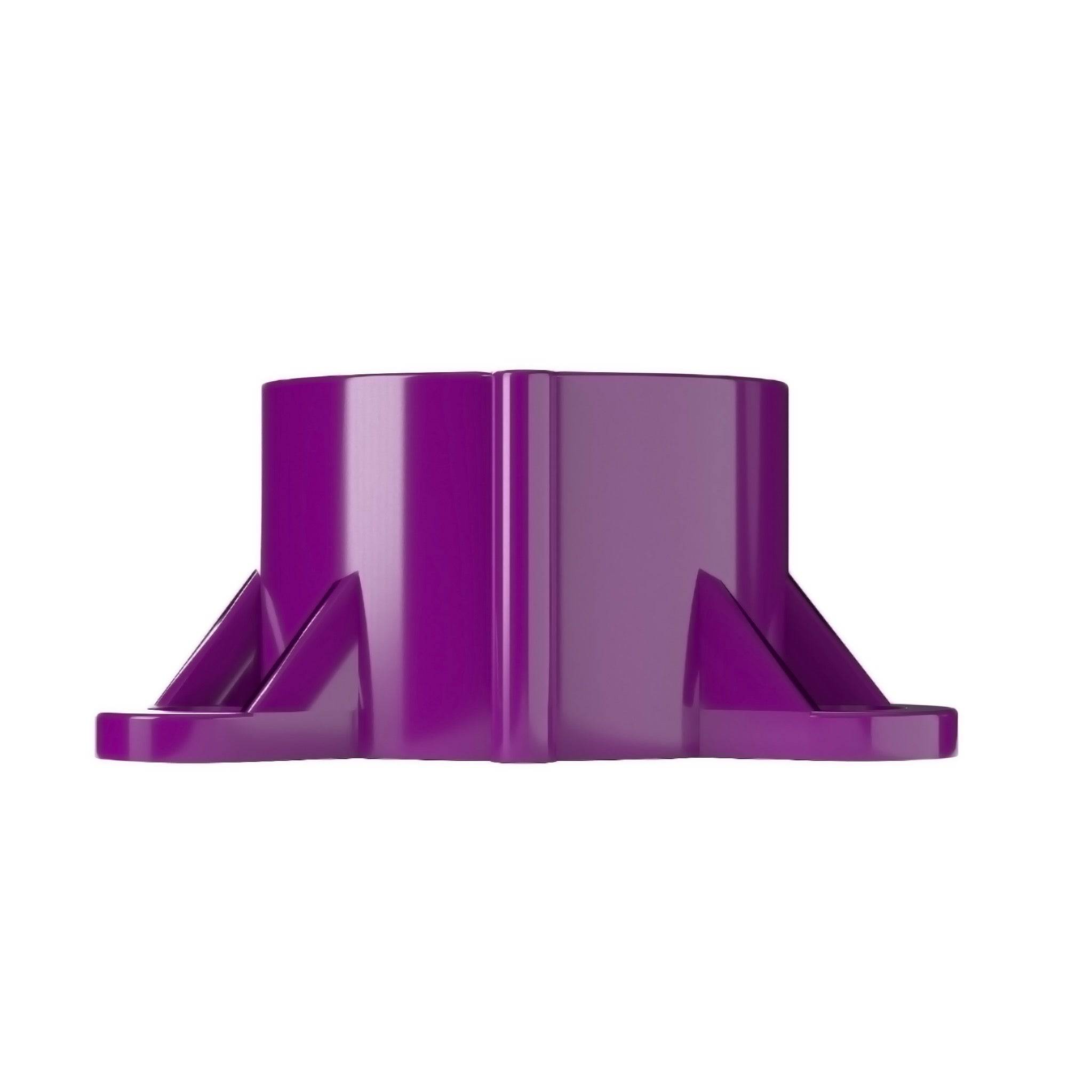 1-1/2 in. Table Screw Furniture Grade PVC Cap - Purple - FORMUFIT