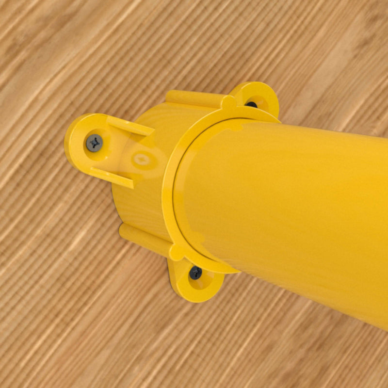 Load image into Gallery viewer, 1-1/2 in. Table Screw Furniture Grade PVC Cap - Yellow - FORMUFIT

