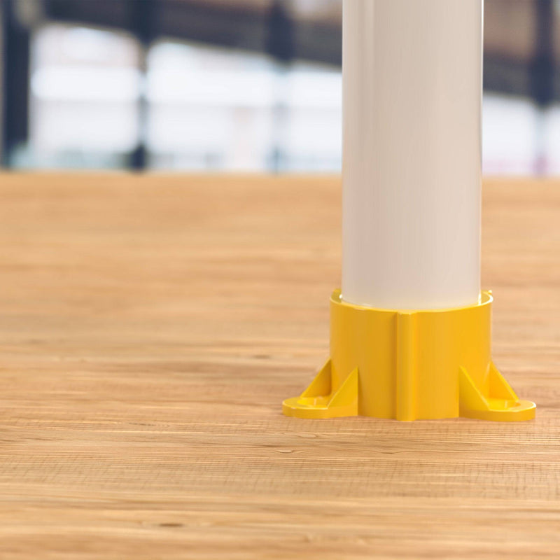 Load image into Gallery viewer, 1-1/4 in. Table Screw Furniture Grade PVC Cap - Yellow - FORMUFIT
