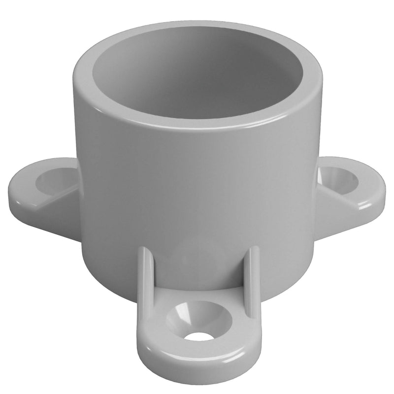 Load image into Gallery viewer, 1 in. Table Screw Furniture Grade PVC Cap - Gray - FORMUFIT
