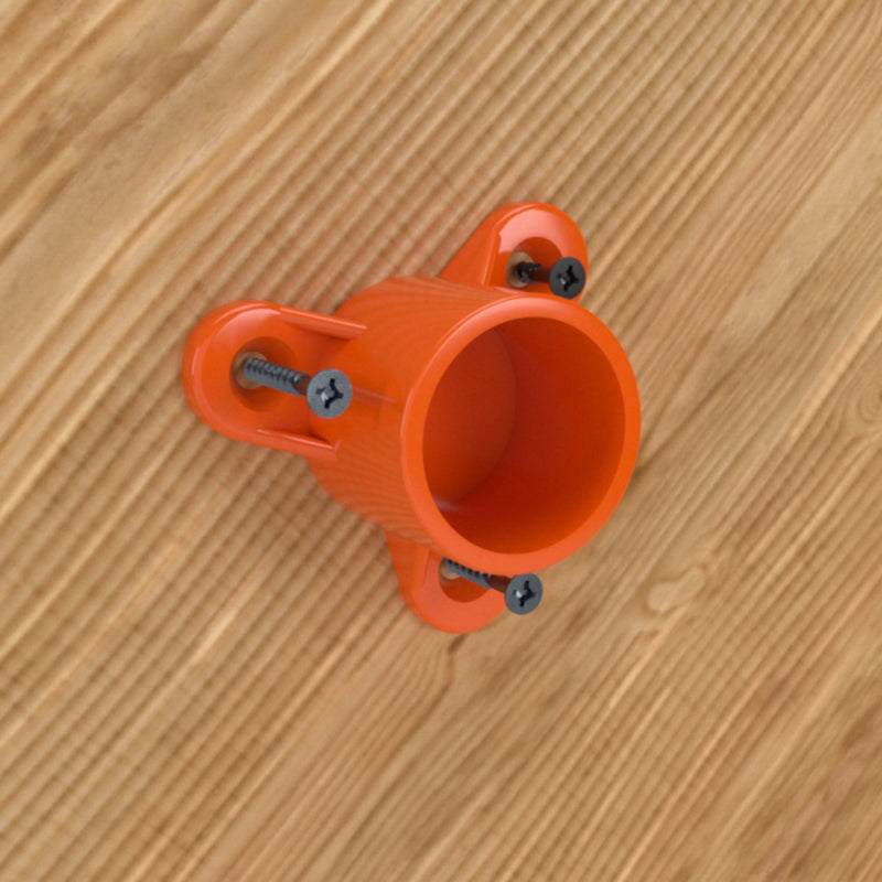 Load image into Gallery viewer, 1 in. Table Screw Furniture Grade PVC Cap - Orange - FORMUFIT
