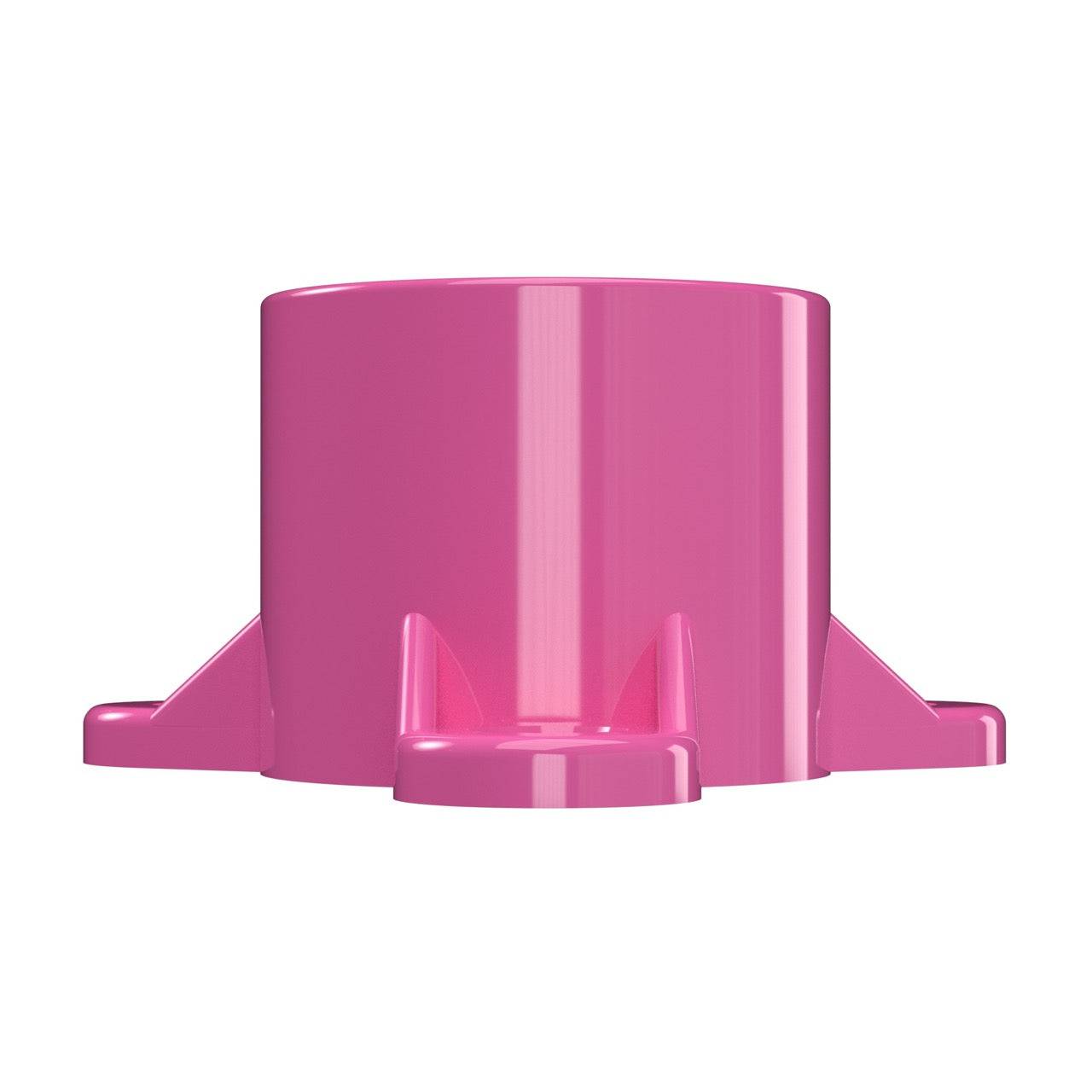 1 in. Table Screw Furniture Grade PVC Cap - Pink - FORMUFIT