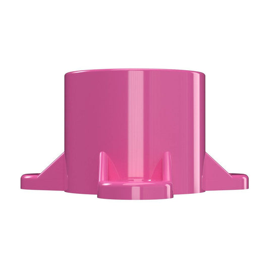 1 in. Table Screw Furniture Grade PVC Cap - Pink - FORMUFIT
