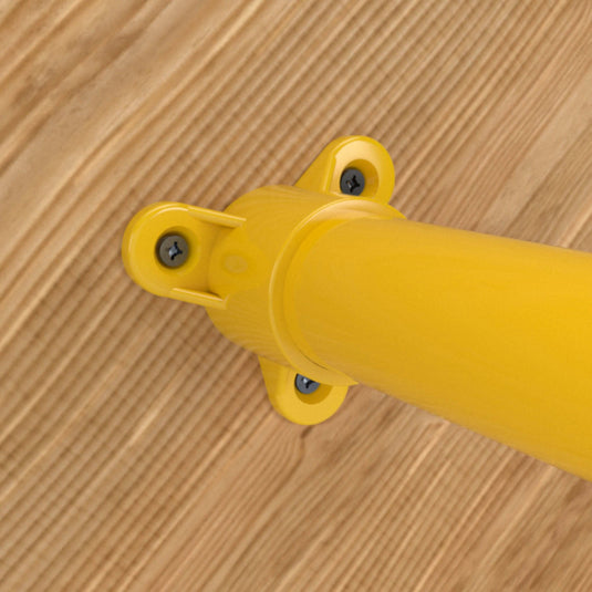 1 in. Table Screw Furniture Grade PVC Cap - Yellow - FORMUFIT