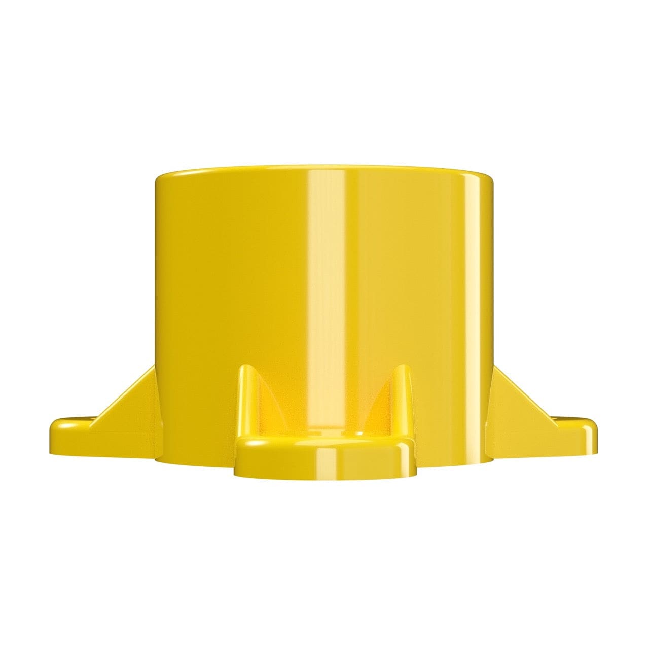 3/4 in. Table Screw Furniture Grade PVC Cap - Yellow - FORMUFIT