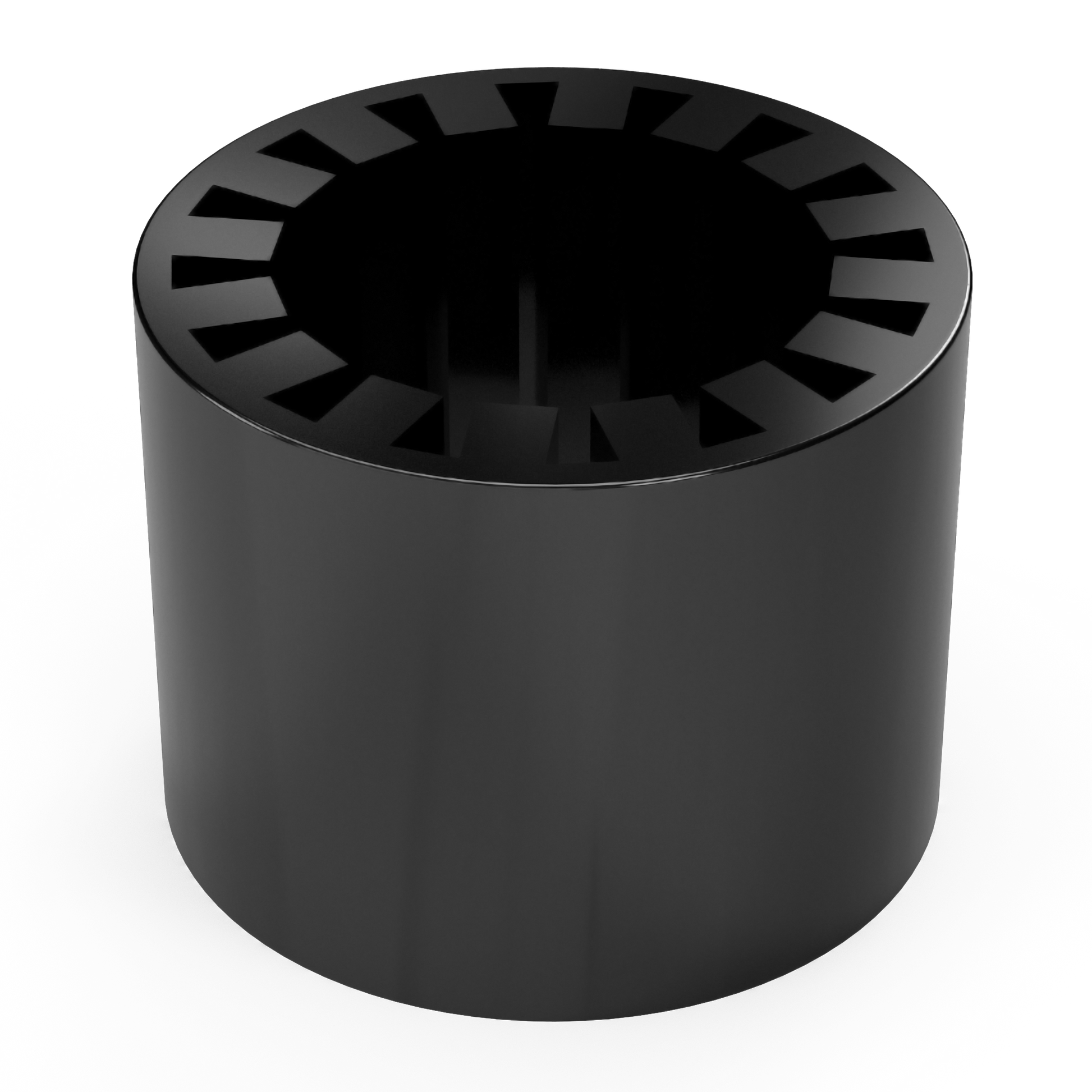 3/4" to 1-1/4" PVC Fitting Reducer - Furniture Grade - Black - FORMUFIT