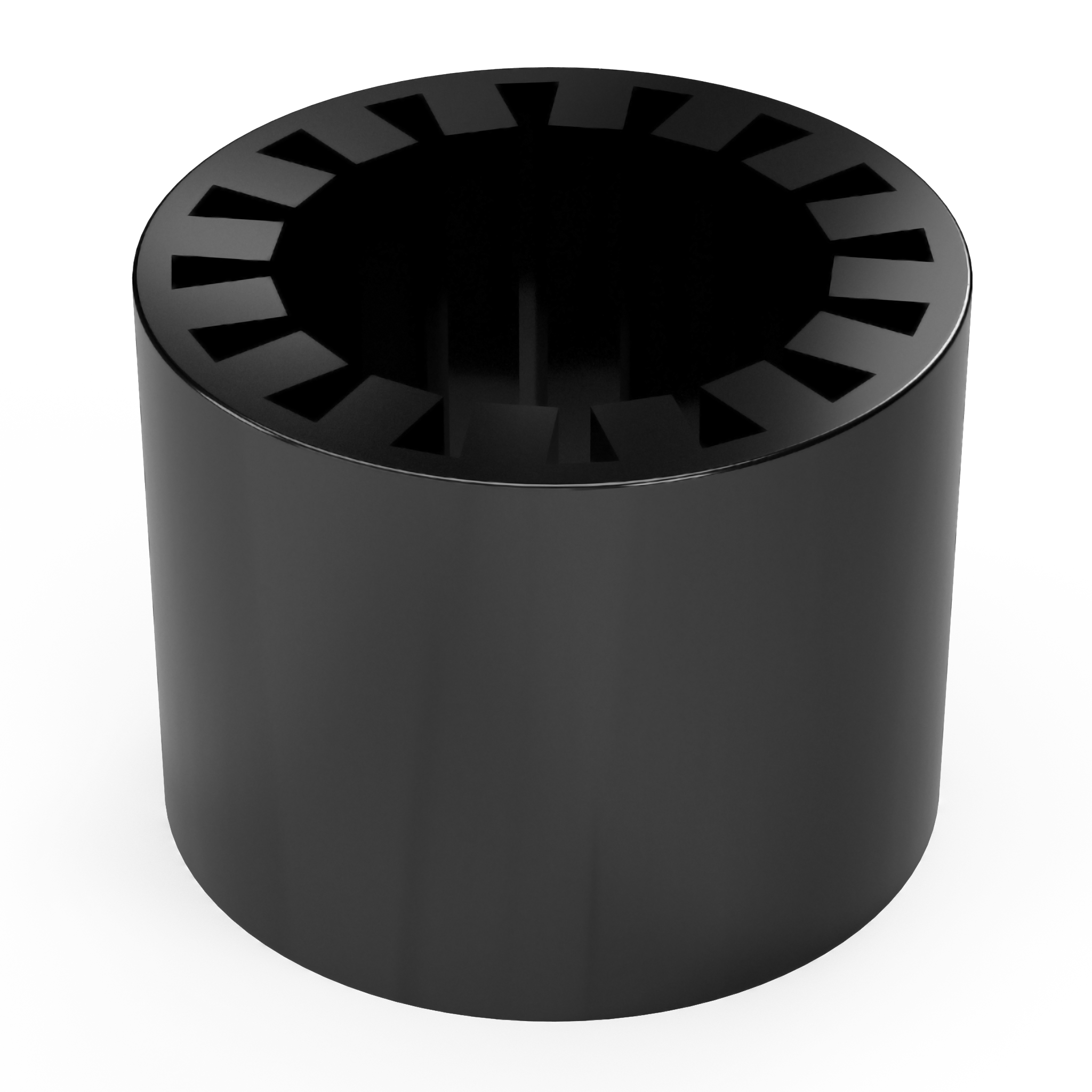 3/4" to 1-1/4" PVC Fitting Reducer - Furniture Grade - Black - FORMUFIT