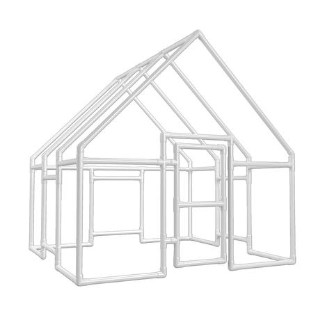 PVC Large Kids Playhouse Plan